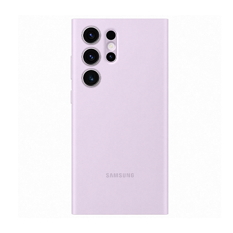 Чехол-книжка Samsung Smart View Wallet Case для Samsung Galaxy S23 Ultra полиуретан, поликарбонат, лиловый - 2