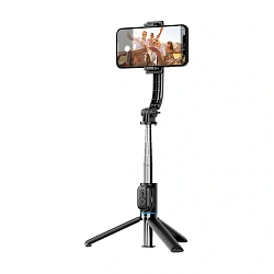 Монопод-штатив WIWU Detachable Tripod Selfie Stick WI-SE001 чёрный