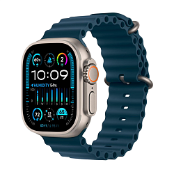 Умные часы Apple Watch Ultra 2 49mm GPS + Cellular Titanium Case Blue Ocean Band