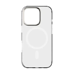 Клип-кейс (накладка) Momax CaseForm Play для Apple iPhone 16 Pro полиуретан, поликарбонат, прозрачный