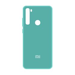 Клип-кейс (накладка) Silicone cover для Xiaomi Redmi Note 8T силикон, бирюзовый