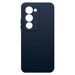 Клип-кейс (накладка) Silicone cover закрытый для Xiaomi Redmi 15 4G силикон, тёмно-синий