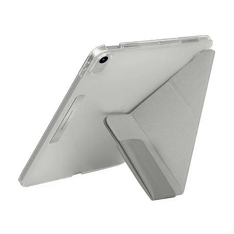 Чехол-книжка UNIQ Camden для Apple iPad 10.9" (2022) / Apple iPad 11 (2025) полиуретан, искусственная кожа, серый - 2