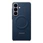 Клип-кейс (накладка) Samsung Carbon Magnet Case для Samsung Galaxy S26 Plus арамидное волкно, алюминий, поликарбонат, тёмно-синий