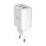 Сетевое зарядное устройство Hoco C62A 10 Вт, белый - 1