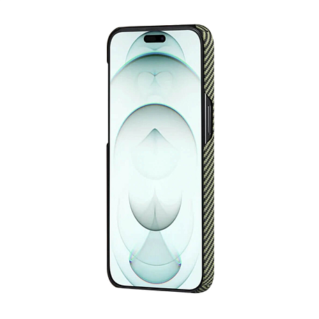Клип-кейс (накладка) Pitaka Fusion Weaving MagEZ Case 4 для Apple iPhone 15 - 3