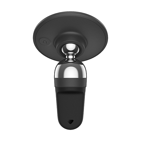 Автомобильный держатель Baseus C01 Magnetic Phone Holder (Air Outlet Version) (зажим) (Уценка) чёрный (отличное состояние, повреждена упаковка) - 2