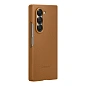 Клип-кейс (накладка) Samsung Kindsuit Case для Samsung Galaxy Z Fold 6 экокожа, коричневый - 4