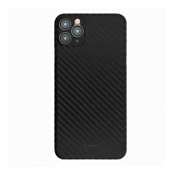 Клип-кейс (накладка) K-DOO Air Carbon для Apple iPhone 11 Pro карбон, чёрный