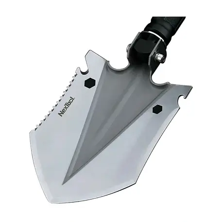 Лопата многофункциональная Xiaomi NexTool Small Multi-purpose Shovel чёрно-серебристый - 2