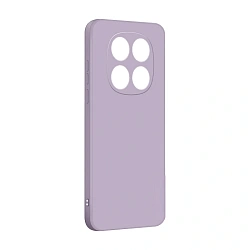 Клип-кейс (накладка) Silicone cover закрытый для Xiaomi Redmi Note 14 Pro 5G / Poco X7 силикон, лавандовый