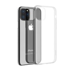 Клип-кейс (накладка) Hoco Light Series для Apple iPhone 11 Pro Max силикон, прозрачный