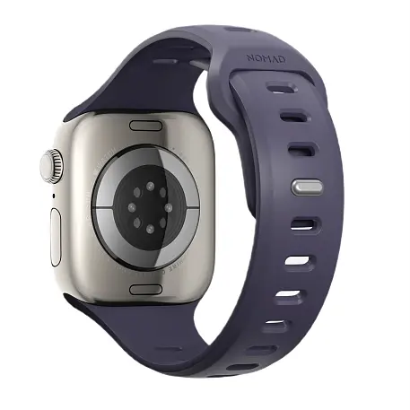 Спортивный ремешок Nomad Tempo Band для Apple Watch 44 / 45 / 46 / 49mm фторэластомер фиолетовый - 2