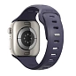 Спортивный ремешок Nomad Tempo Band для Apple Watch 44 / 45 / 46 / 49mm фторэластомер фиолетовый - 2