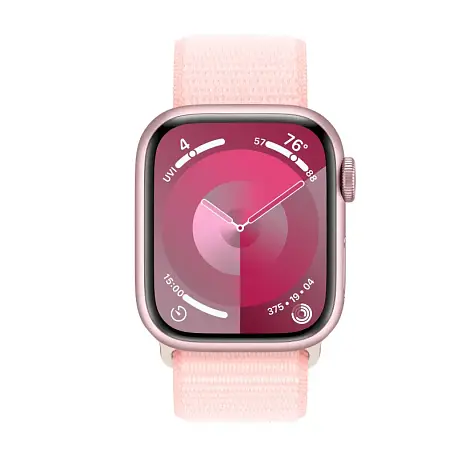 Умные часы Apple Watch Series 9 45mm GPS Pink Aluminium Case Light Pink Sport Loop One Size - 2