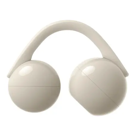 Беспроводные наушники Sony LinkBuds Clip WF-LC900 кремовый - 4