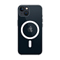 Клип-кейс (накладка) Clear Case MagSafe для Apple iPhone 13 поликарбонат, прозрачный