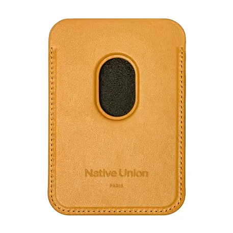 Кардхолдер Native Union (Re) Classic Wallet для Apple iPhone поликарбонат, древесная целюлоза, "крафт" - 2