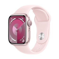 Умные часы Apple Watch Series 9 41mm GPS Pink Aluminium Case Light Pink Sport Band