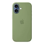 Клип-кейс (накладка) Apple Silicone Case MagSafe для Apple iPhone 17 силикон, Light Moss