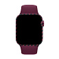 Чехол-бампер K-DOO Kevlar для Apple Watch 41mm кевлар (арамид), чёрно-красный (полоска)