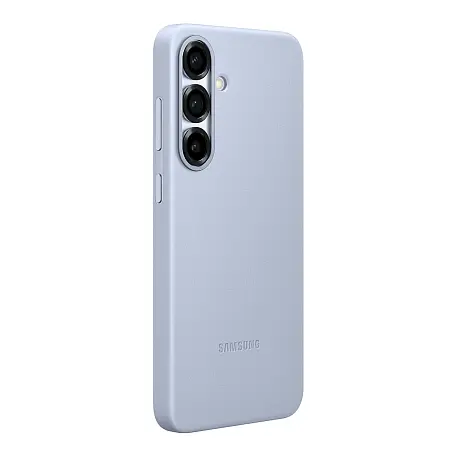 Клип-кейс (накладка) Samsung Kindsuit Case для Samsung Galaxy S25 Plus экокожа, поликарбонат, голубой - 2