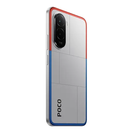 Смартфон Xiaomi Poco M7 4G 6/128 ГБ серебристый (2sim) - 4