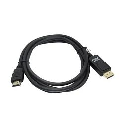 Кабель Vcom HDMI - HDMI 1.8 м, чёрный