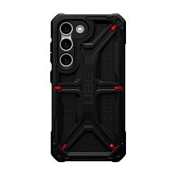 Клип-кейс (накладка) UAG Monarch для Samsung Galaxy S23 поликарбонат, кевлар, чёрный