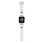Ремешок CG Mobile Karl Lagerfeld 3D Rubber NFT Karl and Choupette Head для Apple Watch 38 / 40 / 41 / 42mm силикон белый - 2