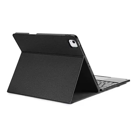 Чехол-клавиатура c отделением под стилус Dux Ducis Magnetic Keyboard для Apple iPad Pro 12.9" (2018 - 2022) / iPad Air 13" (2024 - 2025) полиуретан, поликарбонат, чёрный - 2