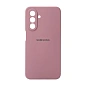 Клип-кейс (накладка) Silicone cover закрытый для Samsung Galaxy A17 / A26 силикон, пудровый