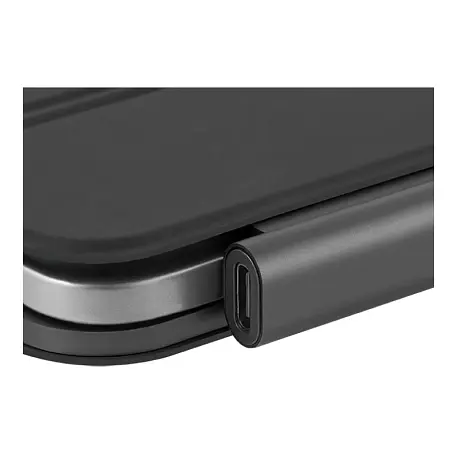 Чехол-клавиатура uBear FlexKey для Apple iPad Pro 11" (2024 / 2025) алюминий, кожа, чёрный - 4