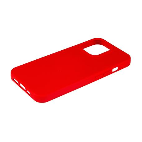 Клип-кейс (накладка) Без лого для Apple iPhone 13 Pro силикон, красный - 3