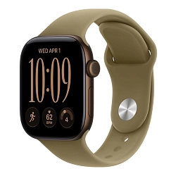 Умные часы Apple Watch Series 12 46mm GPS   Dark Bronze Aluminum Case Olive Sport Band