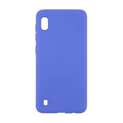 Клип-кейс (накладка) Silicone cover для Samsung Galaxy A10 силикон, васильковый