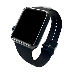 Ремешок CG Mobile Lagerfeld Choupette Head для Apple Watch 38 / 40 / 41 / 42mm силикон чёрный