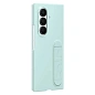 Клип-кейс (накладка) Samsung Silicone Case для Samsung Galaxy Z Fold 7 силикон, мятный - 2