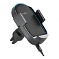 Автомобильный держатель Xiaomi Wireless Car Charger Kit 50W с беспроводной зарядкой (клеящаяся платформа, зажим) (Уценка) чёрный (хорошее состояние, две глубокие вмятины на корпусе) - 2