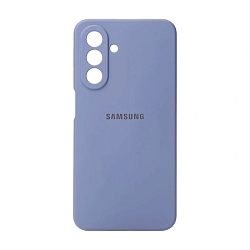 Клип-кейс (накладка) Silicone cover закрытый для Samsung Galaxy A17 / A26 силикон, голубой