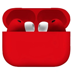 Беспроводные наушники Apple AirPods Pro 3 красный матовый (полная покраска)