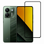Защитное стекло 3D Premium для Xiaomi Poco M7 Pro 4G, черная рамка