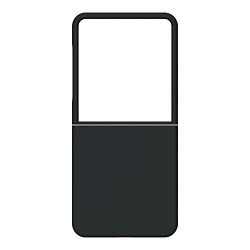 Клип-кейс (накладка) uBear Touch Mag Case для Samsung Galaxy Z Flip 8 поликарбонат, силикон, чёрный