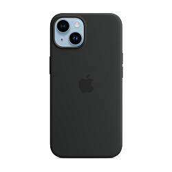 Клип-кейс (накладка) Silicone Case для Apple iPhone 14 Plus силикон, чёрный