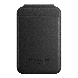 Кардхолдер с функцией подставки Native Union Active Wallet Stand чёрный