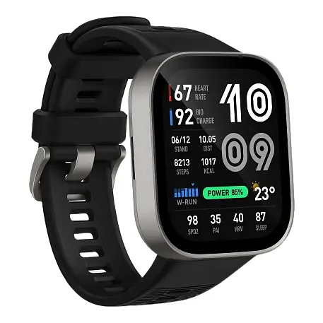Умные часы Xiaomi Amazfit BIP Max серебристый - 3