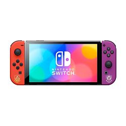 Игровая приставка Nintendo Switch OLED 64 ГБ красно-фиолетовый (Pokemon)
