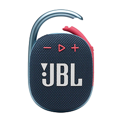 Портативная колонка JBL Clip 4 синий с розовым