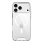 Клип-кейс (накладка) Space MagSafe для Apple iPhone 17 Pro Max полиуретан, поликарбонат, прозрачный