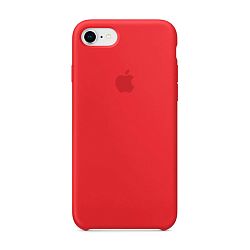 Клип-кейс (накладка) Apple Silicone Case для Apple iPhone 7 / 8 силикон, Red